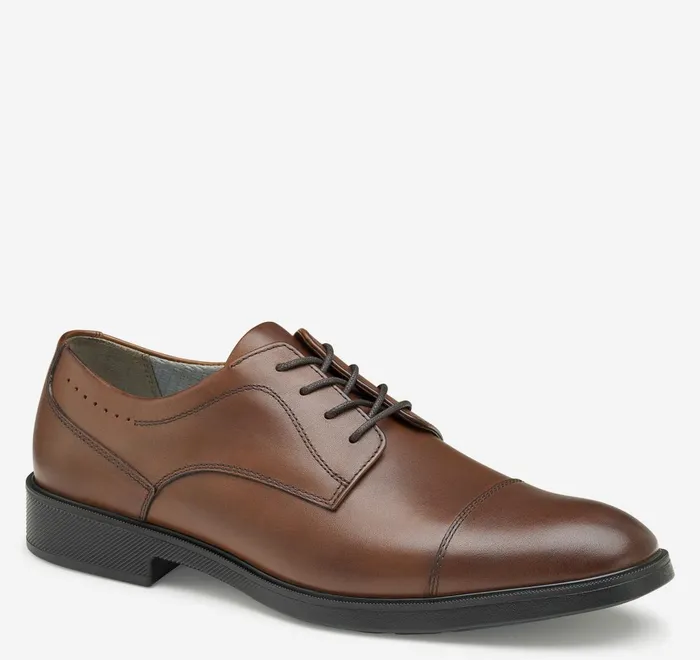 JohnstonandMurphy LaceUps Xc4 Maddox Cap Toe Tan Waterproof Full Grain 8211 Men JohnstonandMurphy LaceUps Xc4 Maddox Cap Toe Tan Waterproof Full Grain 8211 Men