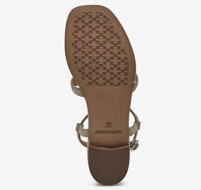 JohnstonandMurphy Sandals Lilly Tassel Thong Taupe Multi Kid Suede 8211 Women JohnstonandMurphy Sandals Lilly Tassel Thong Taupe Multi Kid Suede 8211 Women