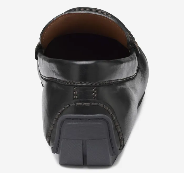 JohnstonandMurphy SlipOns and Loafers Baldwin Driver Penny Loafer Black Sheepskin 8211 Men JohnstonandMurphy SlipOns and Loafers Baldwin Driver Penny Loafer Black Sheepskin 8211 Men