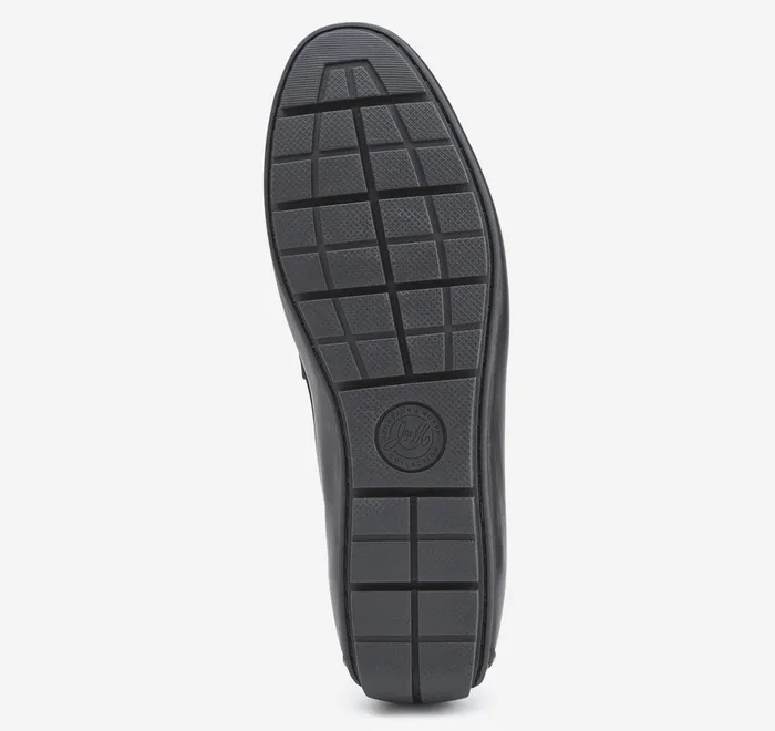 JohnstonandMurphy SlipOns and Loafers Baldwin Driver Penny Loafer Black Sheepskin 8211 Men JohnstonandMurphy SlipOns and Loafers Baldwin Driver Penny Loafer Black Sheepskin 8211 Men