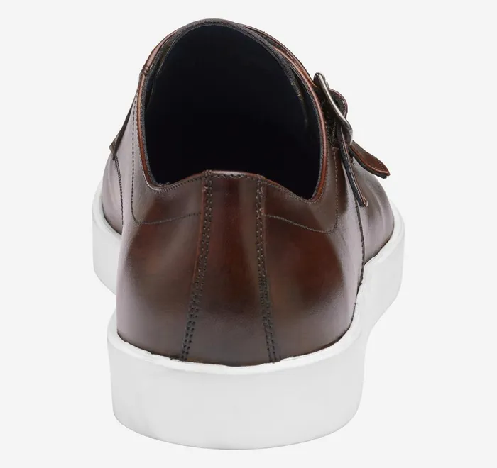 JohnstonandMurphy SlipOns and Loafers Bolivar Monk Strap Brown Italian Calfskin 8211 Men JohnstonandMurphy SlipOns and Loafers Bolivar Monk Strap Brown Italian Calfskin 8211 Men