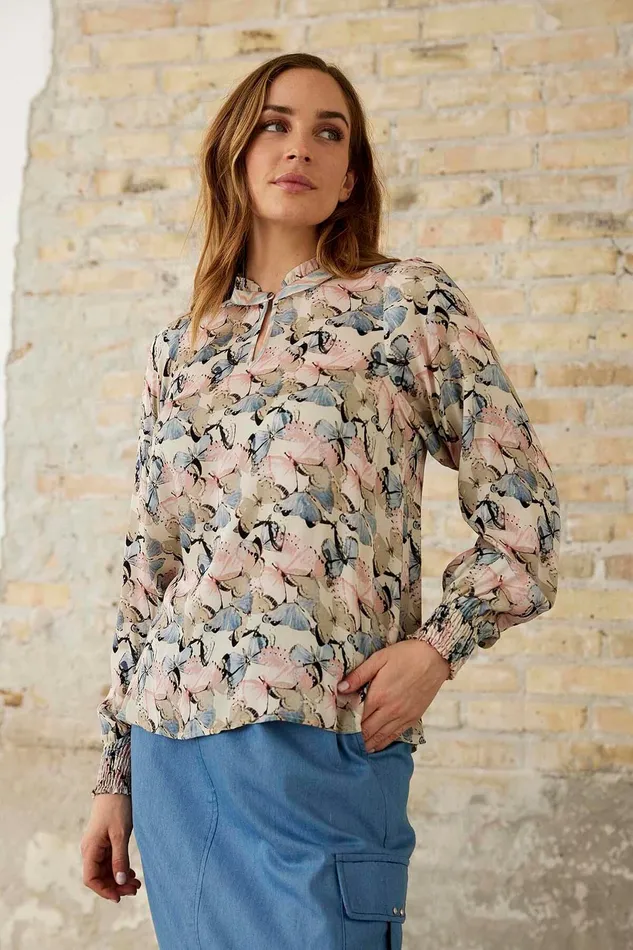 JULIET BLOUSE 16134 000 Multicolour 000 Women IN FRONT BLOUSES SHIRTS