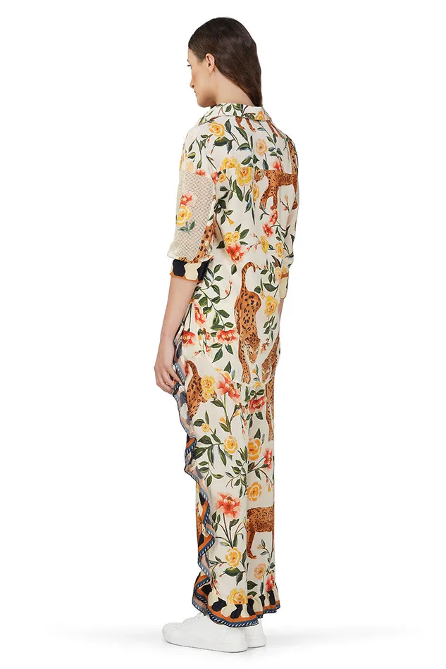Jungle Cheetah Printed frill Pant Jungle Cheetah Printed frill Pant