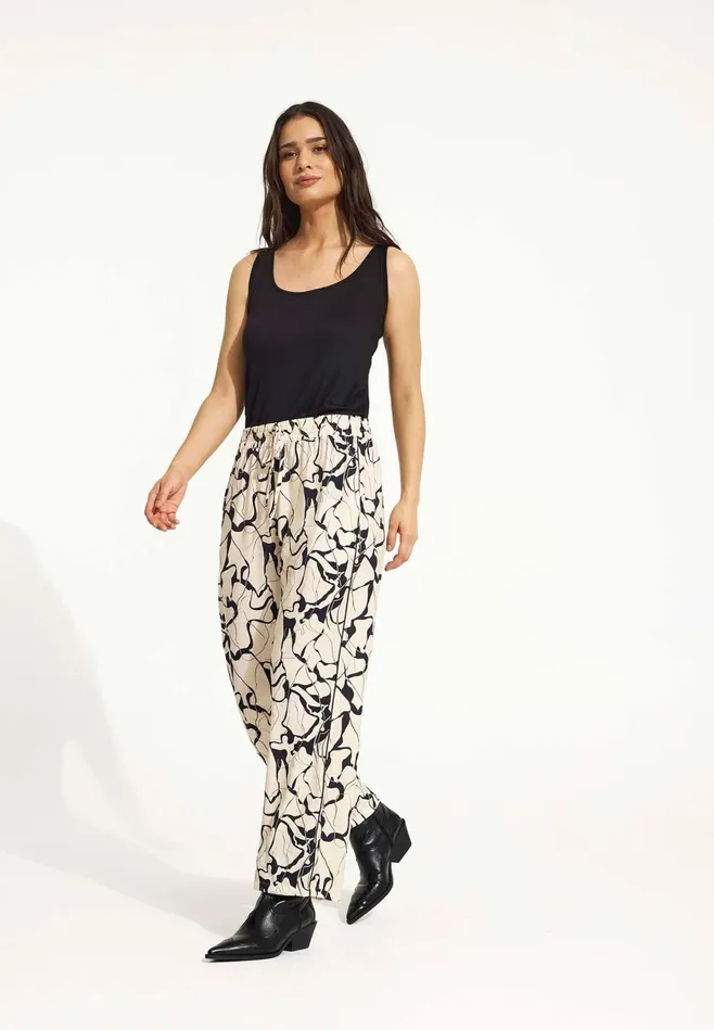 KIRA PANTS 16544 025 Creme 025 Women IN FRONT PANTS KIRA PANTS 16544 025 Creme 025 Women IN FRONT PANTS