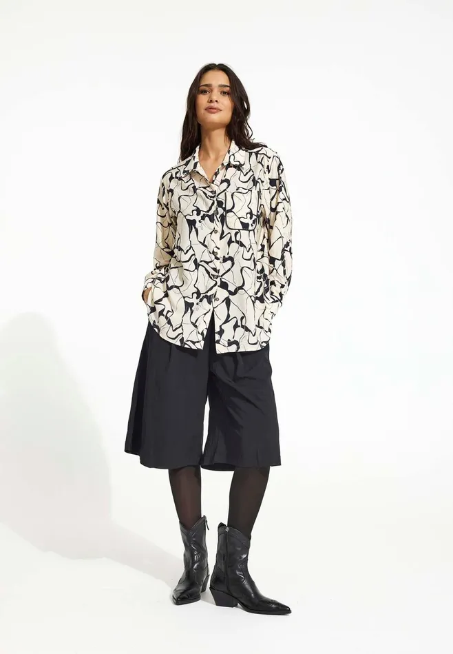 KIRA SHIRT 16543 025 Creme 025 Women IN FRONT BLOUSES SHIRTS KIRA SHIRT 16543 025 Creme 025 Women IN FRONT BLOUSES SHIRTS