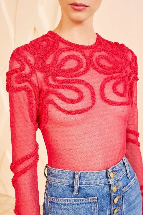 Knits Women Ulla Johnson Carys Top Cosmos Knits Women Ulla Johnson Carys Top Cosmos