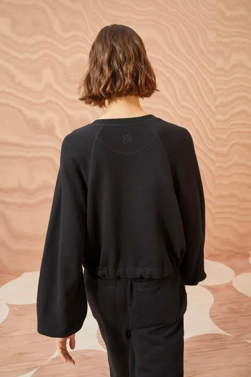 Knits Women Ulla Johnson Tess Pullover Noir Knits Women Ulla Johnson Tess Pullover Noir