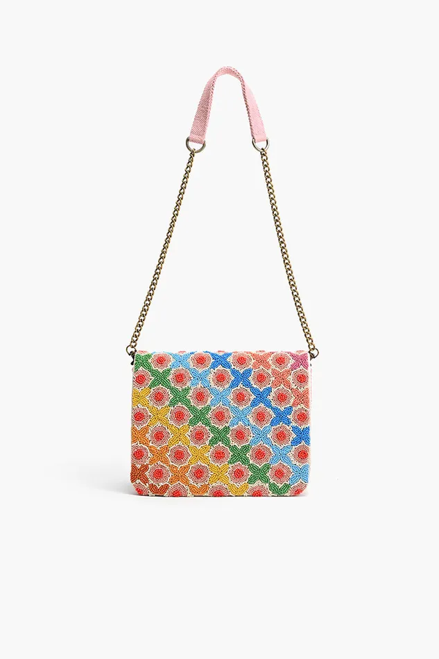 Knots 8216n Petals Shoulder Bag