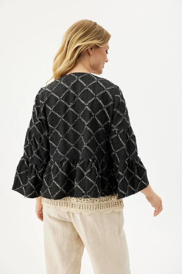 LAYA JACKET 16309 999 Black 999 Women IN FRONT BLAZER JACKETS