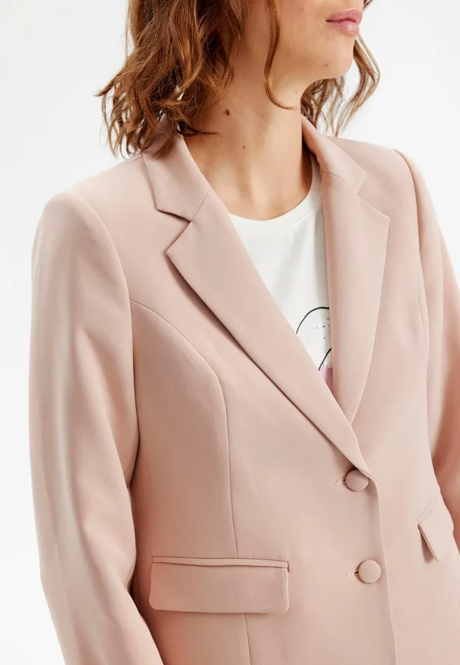 LEA JACKET 15217 215 Rose 215 Women IN FRONT BLAZER JACKETS LEA JACKET 15217 215 Rose 215 Women IN FRONT BLAZER JACKETS