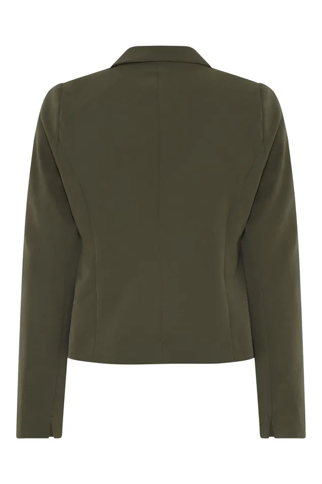 LEA JACKET 15876 682 Hunter Green 682 Women IN FRONT BLAZER JACKETS