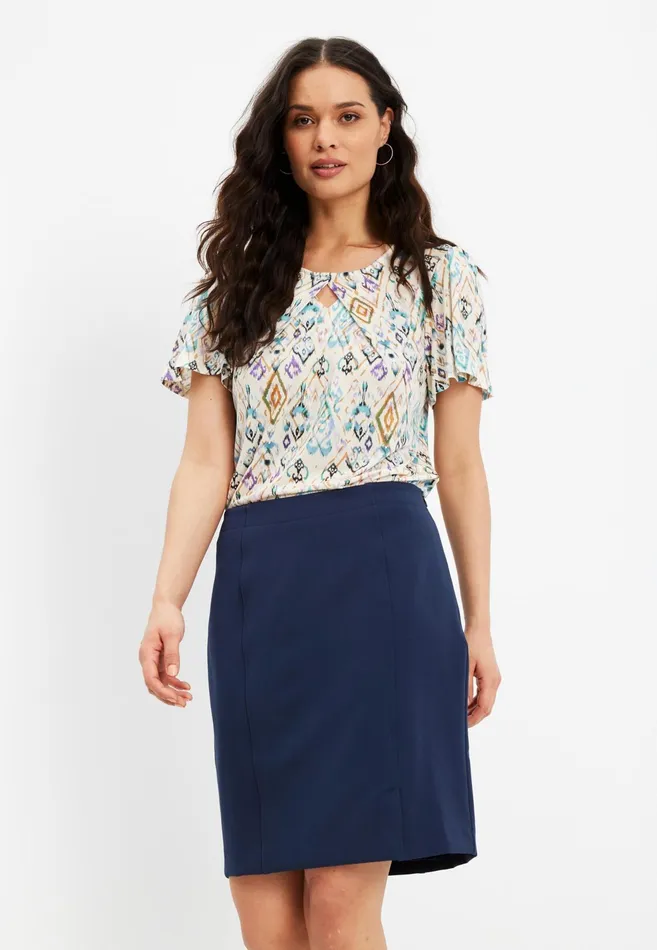 LEA SKIRT 15714 591 Navy 591 Women IN FRONT SKIRTS