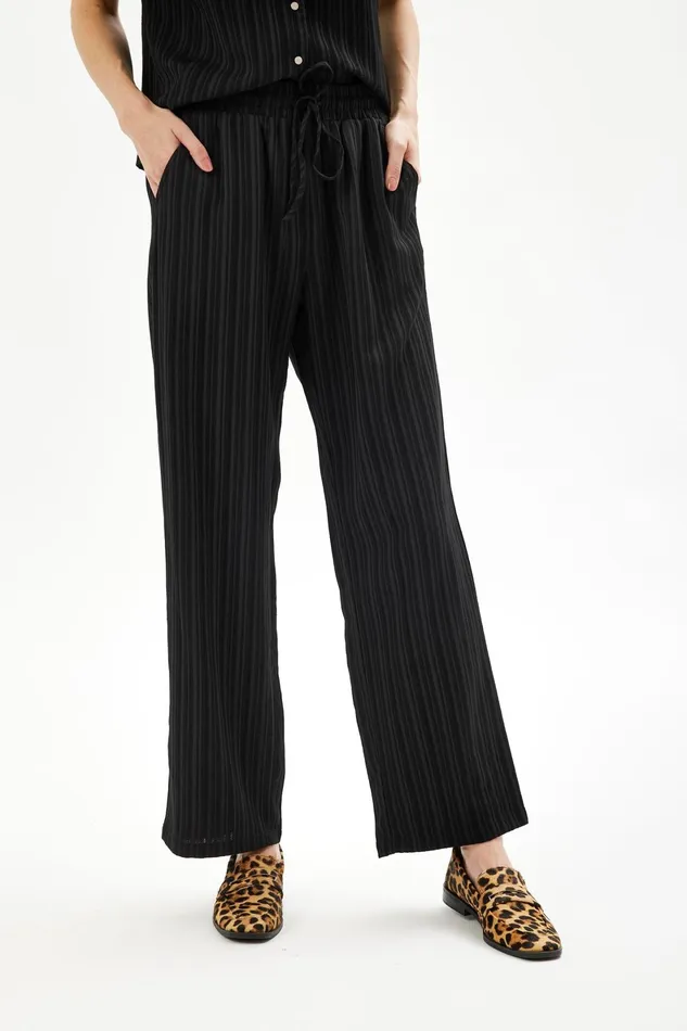 LINDA PANTS 16330 999 Black 999 Women IN FRONT CARDIGANS KNITS
