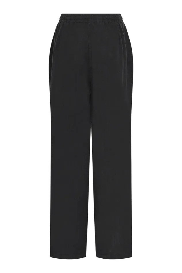 LINO PANTS 16228 999 Black 999 Women IN FRONT PANTS LINO PANTS 16228 999 Black 999 Women IN FRONT PANTS