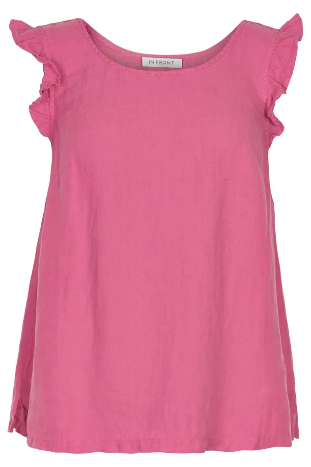 LINO TOP 15039 221 Pink 221 Women IN FRONT TOPS TSHIRTS