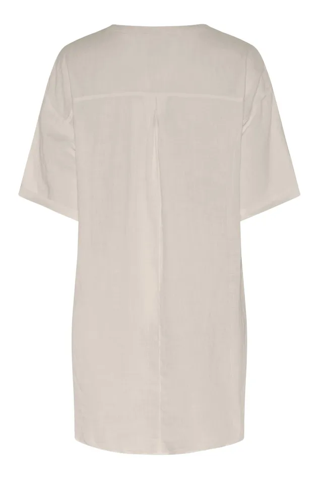 LINO TUNIC 15683 190 Nature 190 Women IN FRONT BLOUSES SHIRTS