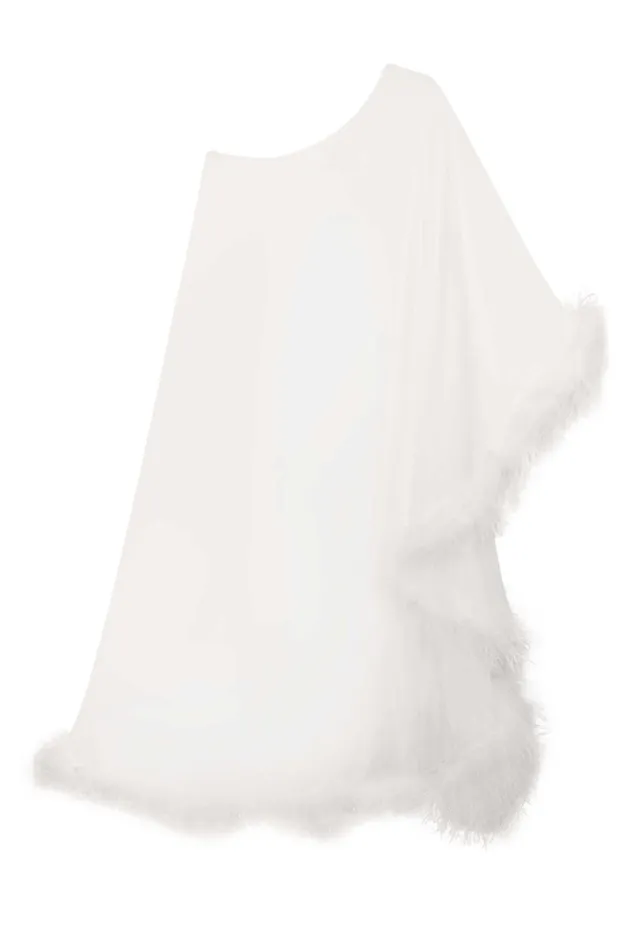 Liza Ivory Feathers Women RIXO Bridal Liza Ivory Feathers Women RIXO Bridal