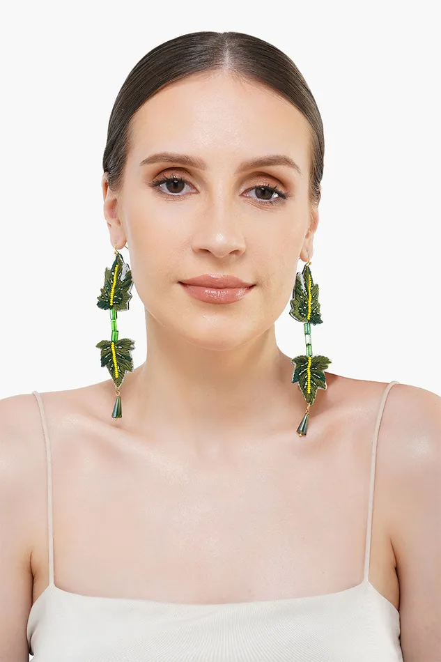 Long Leafy Earrings Long Leafy Earrings