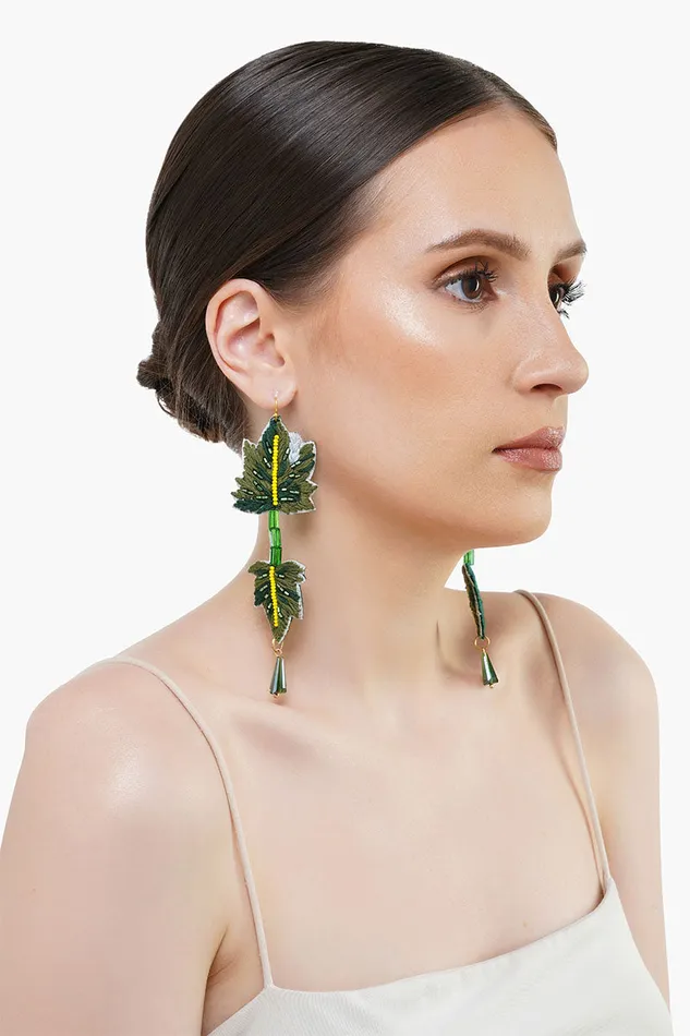 Long Leafy Earrings Long Leafy Earrings