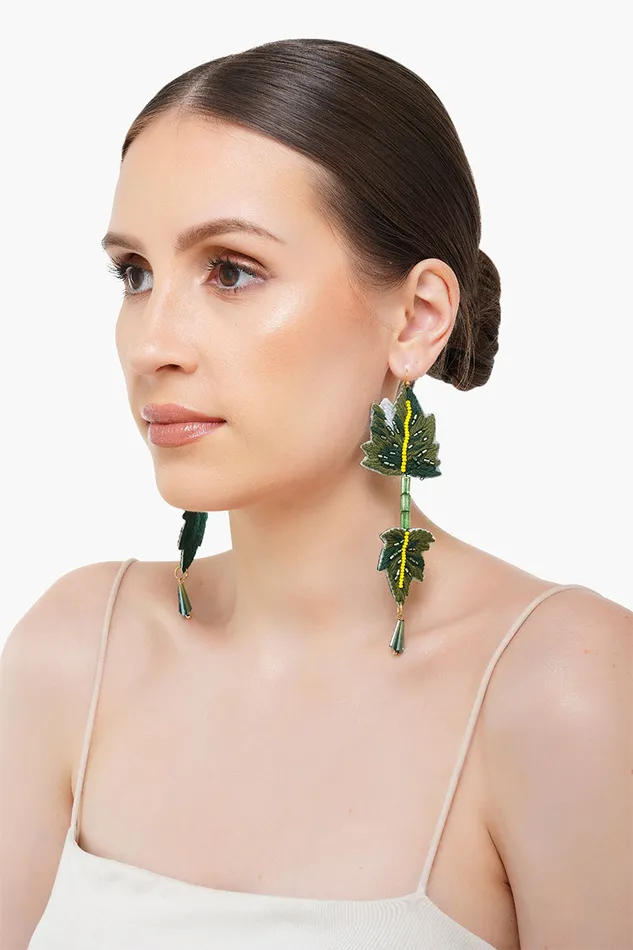 Long Leafy Earrings Long Leafy Earrings