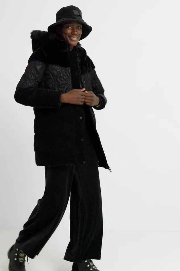 Long Padded Jacket Women Desigual Jackets