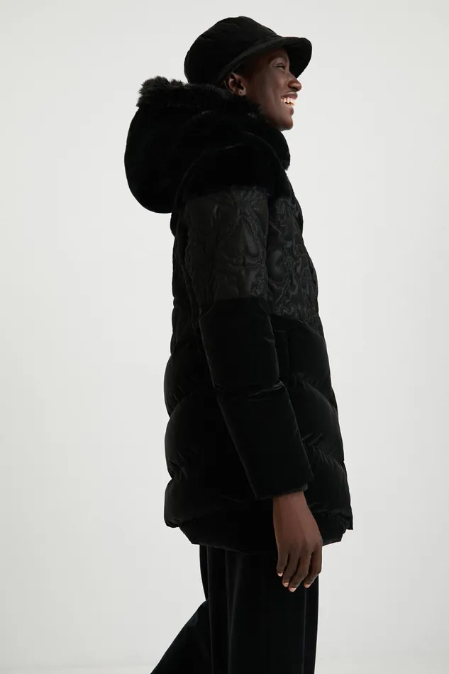 Long Padded Jacket Women Desigual Jackets