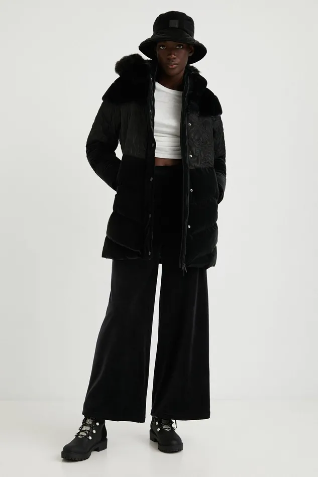 Long Padded Jacket Women Desigual Jackets