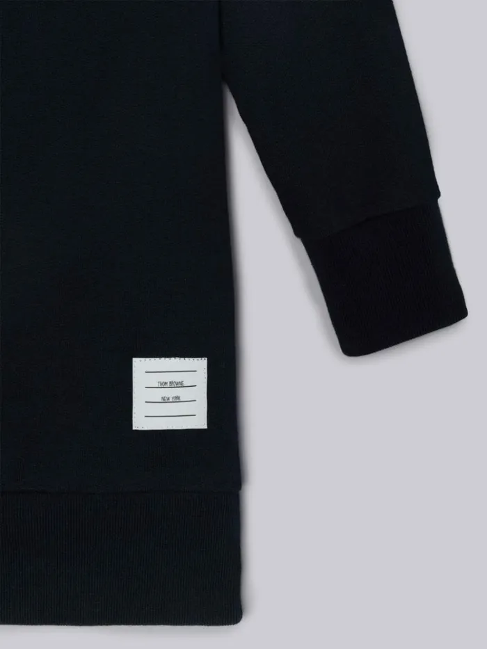 Loopback Engineered 4bar Sweatdress Navy Girls Thom Browne Sweats And Tshirt