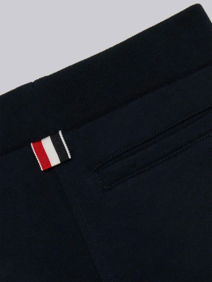 Loopback Engineered 4bar Sweatshort Navy BoysGirls Thom Browne Trousers And Shorts