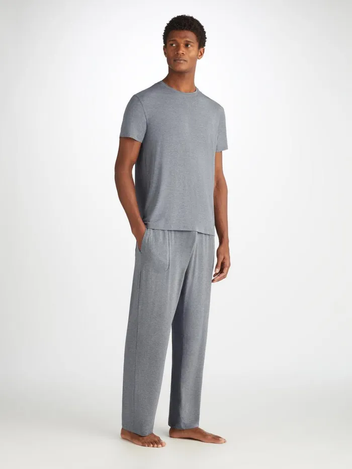 Lounge Pants Men Derek Rose Lounge Pants Marlowe Micro Modal Stretch Charcoal Lounge Pants Men Derek Rose Lounge Pants Marlowe Micro Modal Stretch Charcoal