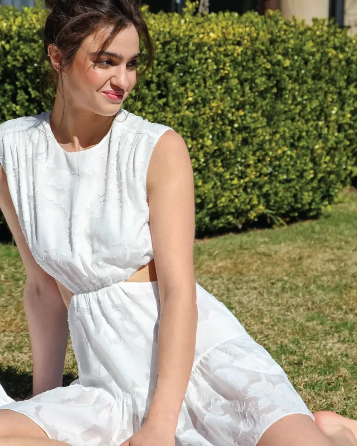 Lovesick Mini Dress 8211 White Dresses Belle and Bloom Women
