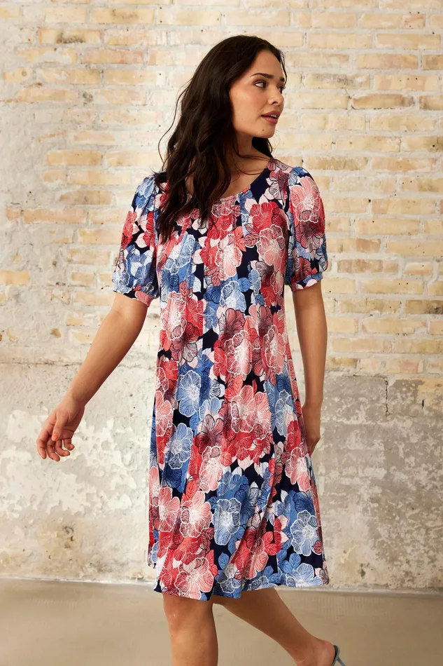 LUCETTE DRESS 16272 501 Blue 501 Women IN FRONT DRESSES