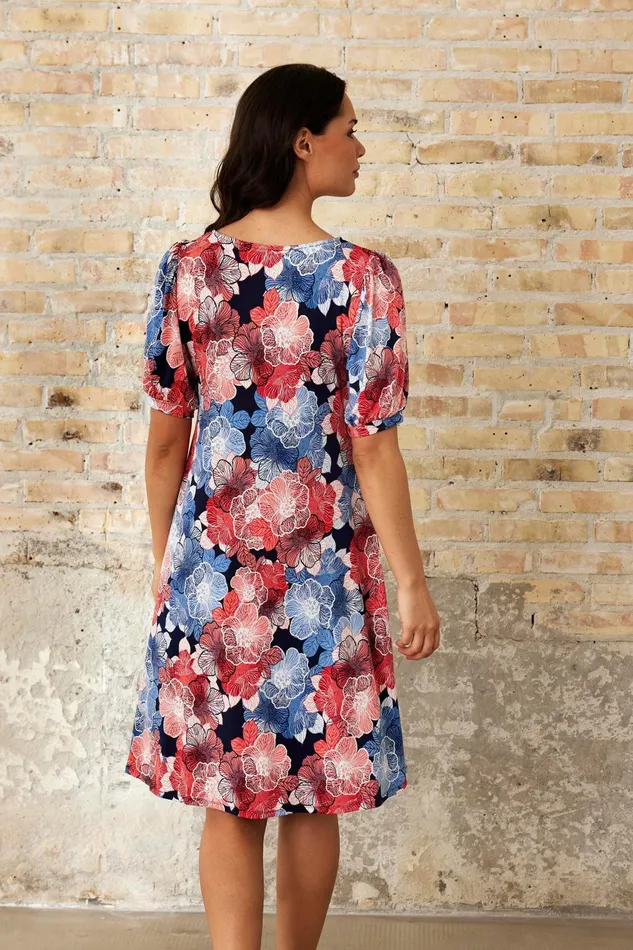 LUCETTE DRESS 16272 501 Blue 501 Women IN FRONT DRESSES
