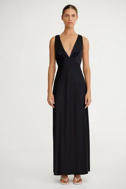 LUCILE BIAS MAXI DRESS