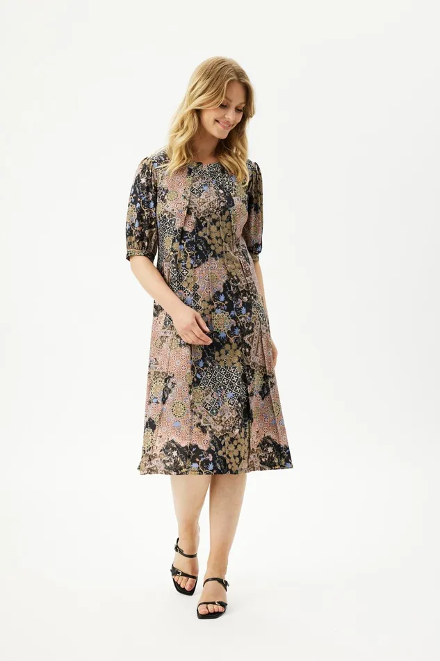 LUZIA DRESS 16374 000 Multicolor 000 Women IN FRONT DRESSES