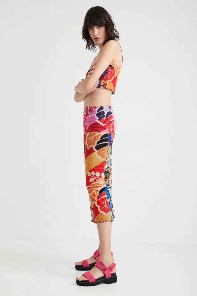 M Christian Lacroix Midi Skirt Women Desigual Skirts and Shorts