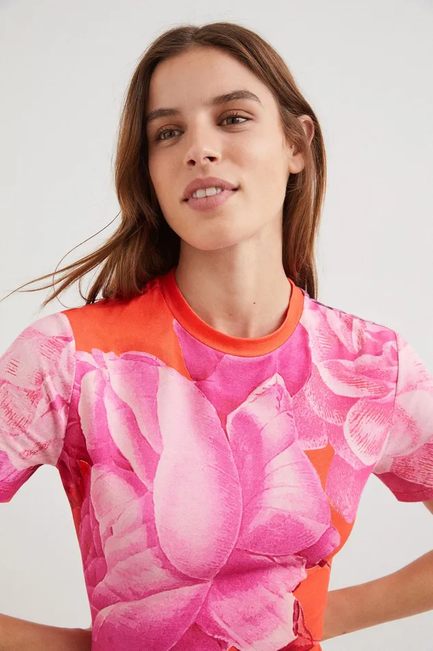 M Christian Lacroix Peony Dress Women Desigual Dresses