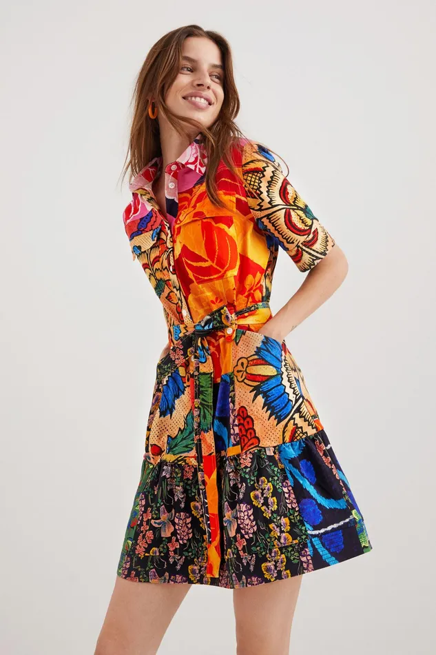 M Christian Lacroix Shirt Dress Women Desigual Dresses