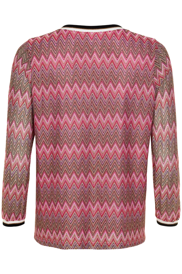 MAGGI BLOUSE 13116 P Pink 221 Women IN FRONT BLOUSES SHIRTS