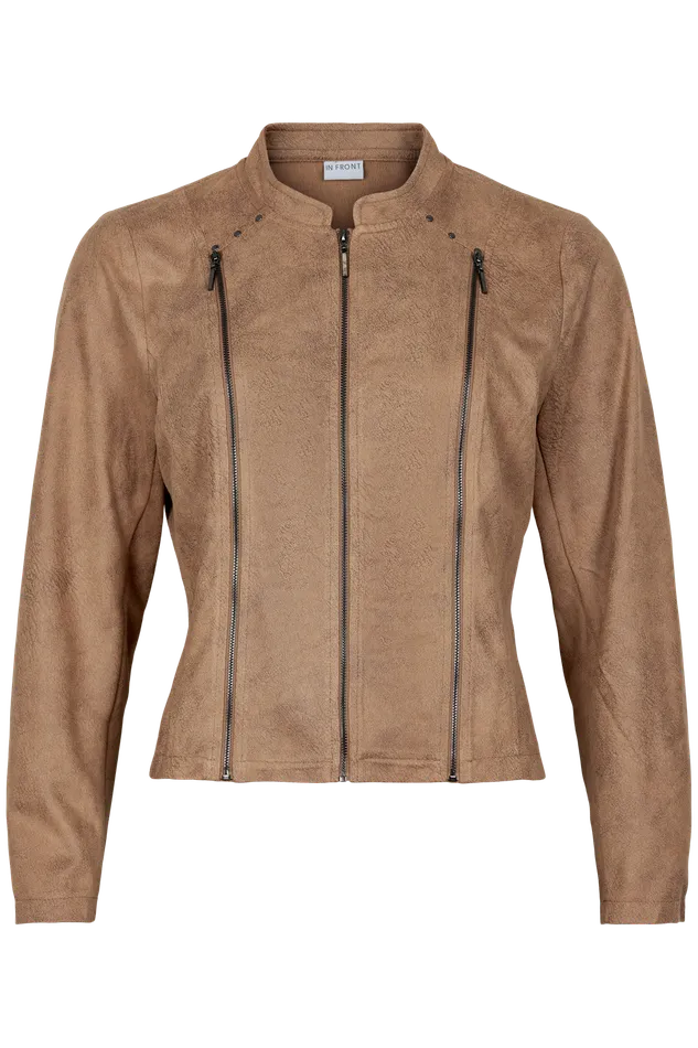 MAPEL JACKET 13483 810 Cognac 810 Women IN FRONT BLAZER JACKETS