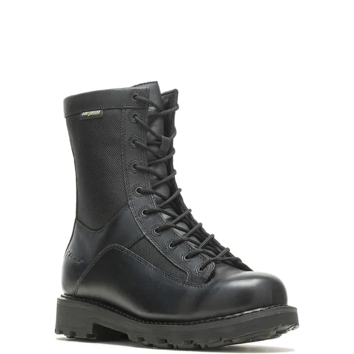 Men 8034 DURASHOCKS LACETOTOE SIDE ZIP BOOT Black Wolverine Side Zip