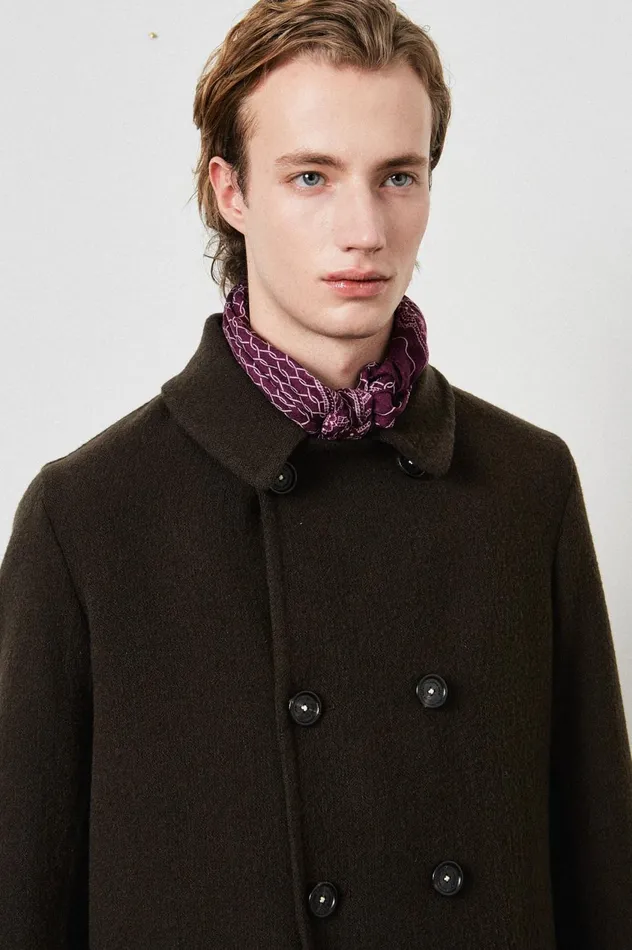 Men BANDANA 8211 Cashmere Silk Wool Bandana 8211 Ciclamino Massimo Alba Scarves and Stoles Men BANDANA 8211 Cashmere Silk Wool Bandana 8211 Ciclamino Massimo Alba Scarves and Stoles
