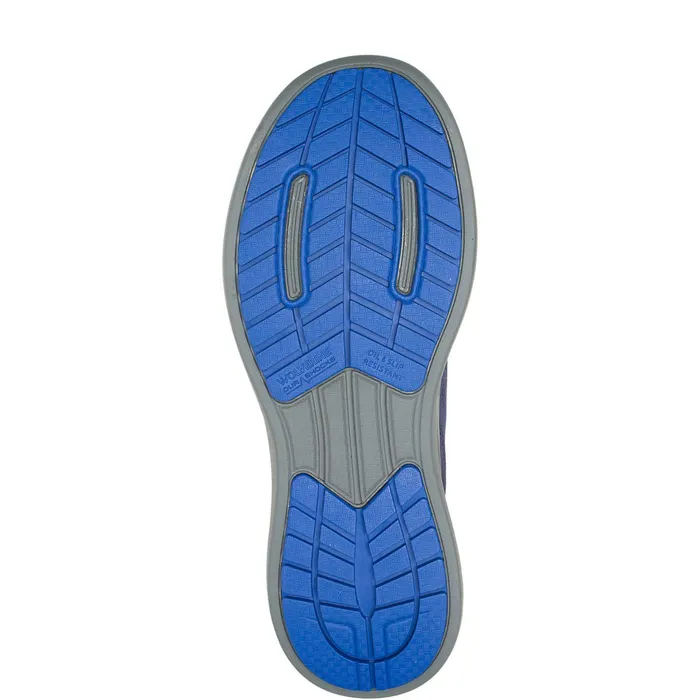 Men Bolt DuraShocks Knit CarbonMax Work Shoe Navy Wolverine Durashocks