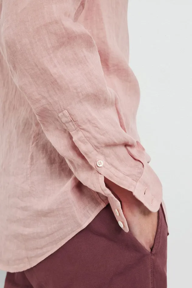 Men CANARY 8211 Cotton Shirt 8211 Soft Pink Massimo Alba Gifts For Him