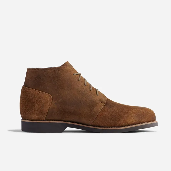 Men Daytripper Chukka Boot Waxed Brown Nisolo Boots