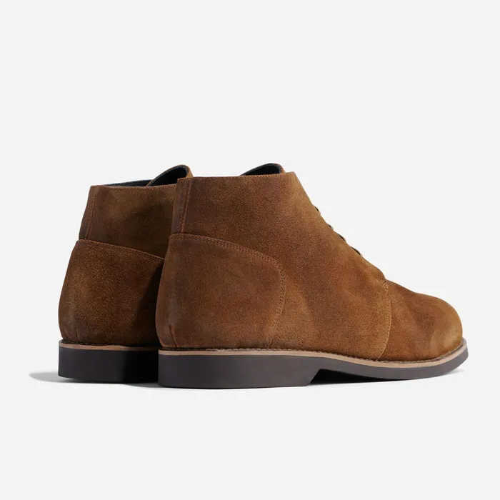 Men Daytripper Chukka Boot Waxed Brown Nisolo Boots