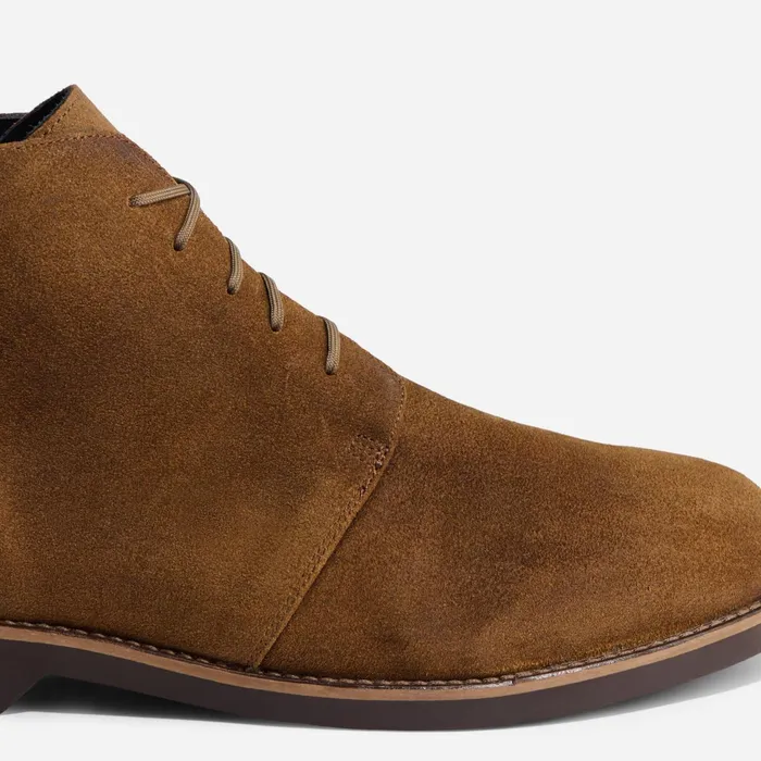 Men Daytripper Chukka Boot Waxed Brown Nisolo Boots
