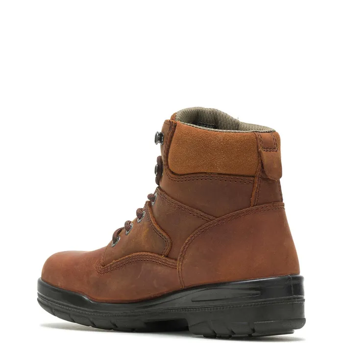 Men DuraShocks Slip Resistant 6034Work Boot Dark Brown Wolverine Soft Toe