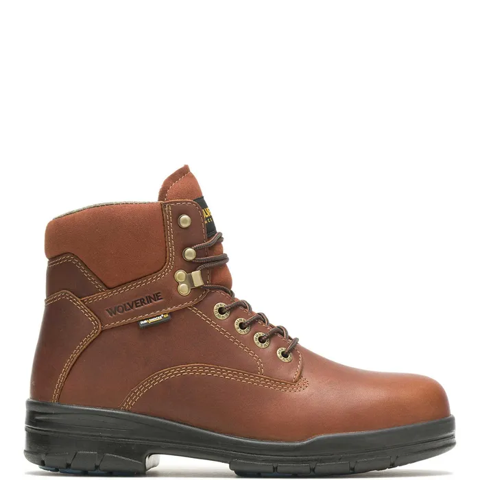 Men DuraShocks SR 6034Steel Toe Boot Peanut Wolverine Durashocks