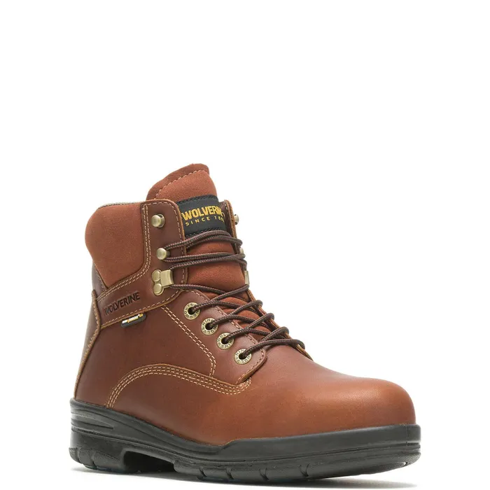 Men DuraShocks SR 6034Steel Toe Boot Peanut Wolverine Durashocks